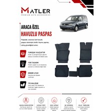 Volkswagen Caddy 2009 Model 4d Ekstra Havuzlu Paspas