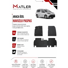 Toyota Proace City 2022 Model 4d Ekstra Havuzlu Paspas
