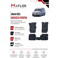 Volkswagen Caddy 2021 Model 4d Ekstra Havuzlu Paspas