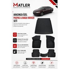 Volkswagen Passat B7 2011 Model 4d Ekstra Havuzlu Paspas ve Bagaj Havuzu Set