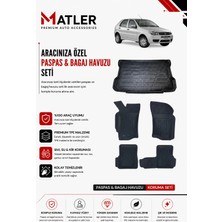 Fiat Palio 2010 Model 4d Ekstra Havuzlu Paspas ve Bagaj Havuzu Set