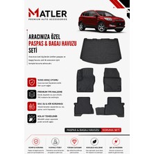 Ford Kuga 2019 Model 4d Ekstra Havuzlu Paspas ve Bagaj Havuzu Set
