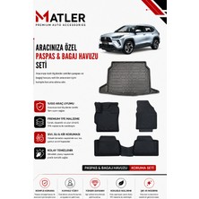 Toyota Yaris Cross 2027 Model 4d Ekstra Havuzlu Paspas ve Bagaj Havuzu Set
