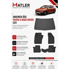 Fiat Egea Cross 2026 Model 4d Ekstra Havuzlu Paspas ve Bagaj Havuzu Set