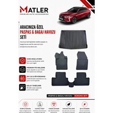 Ds4 2023 Model 4d Ekstra Havuzlu Paspas ve Bagaj Havuzu Set