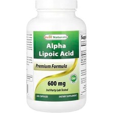 Best Naturals, Alpha Lipoic Acid, 600 Mg, 240 Capsules
