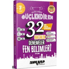 Ankara Yayıncılık 7. Sınıf Güçlendiren 32 Haftalık Fen Bilimleri Kazanım Denemeleri