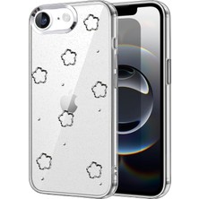 Metemix Newface  Iphone 16E Fiyonk Desenli Kapak - Desen 2