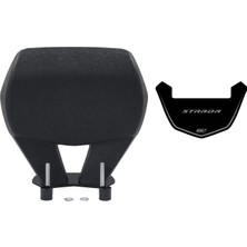 GP Kompozit Mondial Strada 125 2023-2025 Uyumlu Spor Sissy Bar Siyah