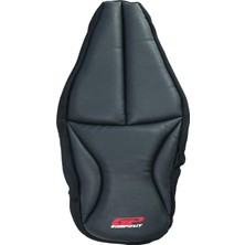 GP Kompozit Honda Activa 2023-2026 Uyumlu Fileli Motosiklet Konfor Sele Kılıfı Siyah
