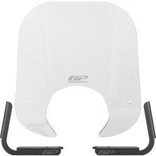 GP Kompozit Royal Alloy GP / GT 150 / 180 / 300 2022-2024 Uyumlu Ön Cam Şeffaf - 38 cm