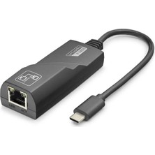 Skygo Type-C Usb 3.0 Ethernet Adaptör Gigabit - Siyah HDX7868