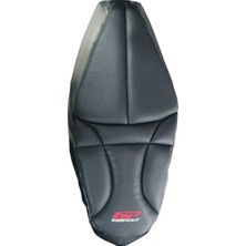 GP Kompozit Voge SR1 2023-2025 Uyumlu Motosiklet Konfor Sele Kılıfı Siyah