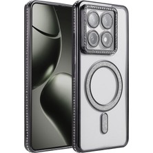 Metemix Newface Xiaomi Mi 14T Pro Joke Simli Magneticsafe Kılıf - Siyah