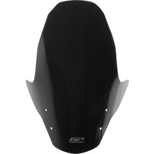 GP Kompozit RKS Newlight 125 Pro 2022-2024 Uyumlu Ön Cam Siyah - 60 cm