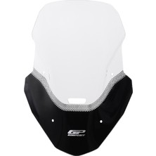 GP Kompozit RKS Reale 125 2022-2025 Uyumlu Ön Cam Şeffaf - 50 cm
