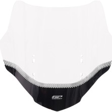 GP Kompozit Honda Gold Wing 2018-2025 Uyumlu Ön Tur Camı Şeffaf - 57 cm