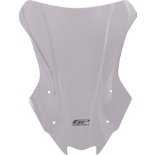 GP Kompozit Kawasaki Versys 650 2023-2025 Uyumlu Ön Cam Füme - 51 cm