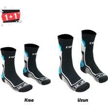 GP Kompozit Universal Uzun Kısa Termal Çorap Seti Mavi