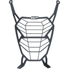 GP Kompozit Honda NX 500 2025-2026 Uyumlu Far Koruma Siyah