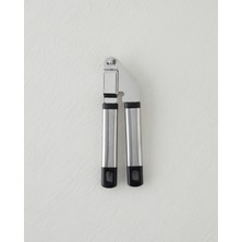 English Home Steel Force Paslanmaz Çelik Sarımsak Ezici 18,5 cm Siyah - Gri