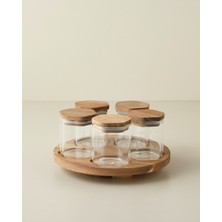 English Home Trace Borosilikat 5'li Baharatlık 250 ml Kahve