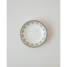 English Home Petal Poetry Seramik Çerezlik 13 cm Yeşil
