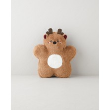 English Home Cute Deer Dekoratif Kırlent 28X32 cm Kahverengi