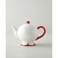English Home Lovely Loop Dolomite Demlik 785 ml Kırmızı