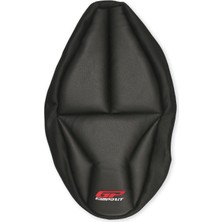 GP Kompozit Honda Activa 2013-2020 Uyumlu Fileli Motosiklet Konfor Sele Kılıfı Siyah