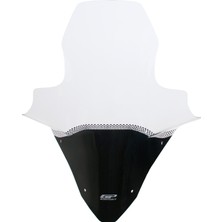 GP Kompozit Honda PCX 125 / 150 2021-2024 Uyumlu Elcikli Ön Cam Şeffaf - 78 cm