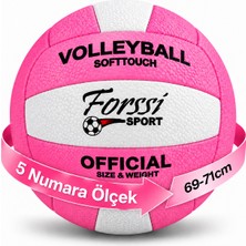 Forssi Sport Voleybol Topu 5 Numara Soft Touch – Yumuşak Dokulu Antrenman ve Okul Topu