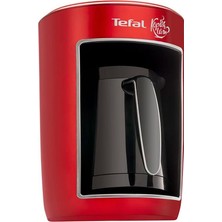 Tefal Köpüklüm 4 Fincan Kapasiteli 735 Watt Türk Kahve Makinesi - Kırmızı Sesli İkaz ve Taşma Emniyeti