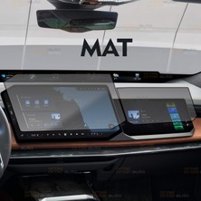 OROEL OTOMOTİV Bmw I7 Uyumlu Mat Görünüm Multimedya ve Sağ Yolcu Ekran 9h Nano Ekran Koruyucu 2026-2027