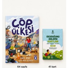 Timaş Çocuk Çöp Ülkesi ile Okuma Zamanı | 64 Sayfa Kitap ve 41 Okuduğunu Anlama Kartı