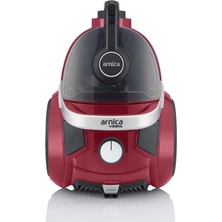 Arnica Vesta ET14450 Cyclon 750W Toz Torbasız Elektrikli Süpürge 2.5L Kırmızı HEPA Filtreli