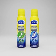 Scholl Koku Önleyici Ayak + Ayakkabı Spreyi 2’li Avantaj Paketi 24h Etkili Ferahlatıcı Koruma