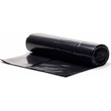 Vural Siyah Rulo Çöp Poşeti 80 x 110 cm 200 Adet Jumbo Boy Kokusu Yok Özellikli