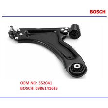 Bosch Alt Salıncak Komple Sol Opel Combo C 01-11 Corsa C 00-06 Tıgra 04-09