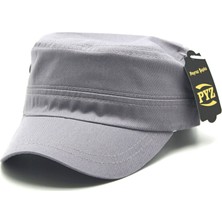 Accessory City Kastro Model Gri Spor Şapka