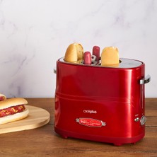 Cookplus Mutfaksever 2li Sosisli Sandviç (Hot Dog) Yapma Makinesi