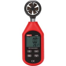Uni-T UT363 Mini Anemometre - Rüzgar Ölçer 0-30 m/s Ölçüm Mesafesi ile HVAC ve Balıkçılık İçin Kullanım