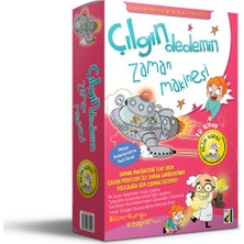 Damla Yayınevi Çılgın Dedemin Zaman Makinesi 1. Seri: Geçmişten Geleceğe İcat ve Keşifler Masal & Öykü - Sara Gürbüz Özeren Türkçe Çocuk Kitabı