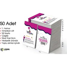 İnformal Yayınları En Güzel Hediye Informal 50 Adet Çizgisiz Mini Not Defteri 9X13 cm 1.hamur Amerikan Cilt 50 Sayfa