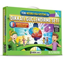 Adeda Yayıncılık Dikkati Güçlendirme Seti Plus 10 Yaş Osman Abalı - Zeka Geliştirme Kitabı