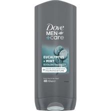 Dove Men +Care Eucalyptus + Mınt Duş Jeli 400 ml - 3 Adet