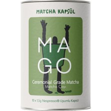 Mago Matcha Ceremonial Matcha 10'lu Kapsül - 3 Adet