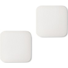 Kiko Milano Kiko Rectangular Fondöten Süngeri Beyaz Renkli Makyaj Ürünü Profesyonel Kullanım İçin