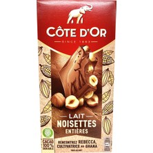 Cote D'or Fındıklı Sütlü Tablet Çikolata 180 G - 2 Adet