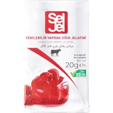 Seljel Yaprak Jelatin 20 G - 7 Adet